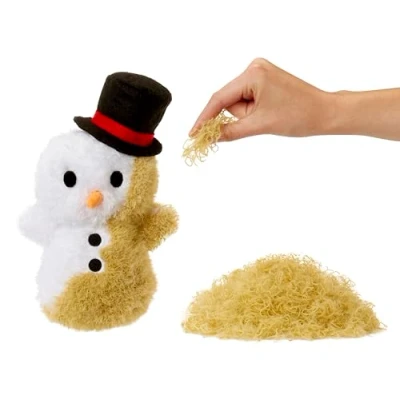 Afbeelding van Fluffie Stuffiez Holiday Gingerbread Klein Pluche Verzamelobject Verrassende Onthulling Uitpakken Knuffelbare ASMR Zachte Fidget, DHZ, Pluis Trekken Voor Kinderen 4+ en Verzamelaars