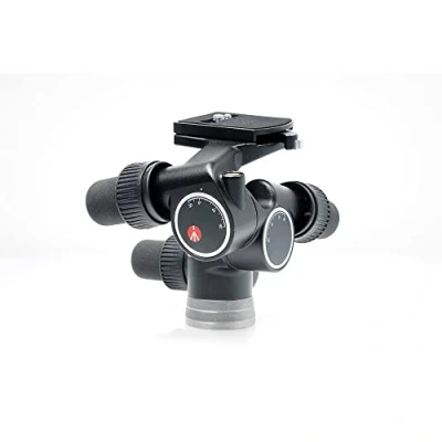 Afbeelding van Manfrotto Digital PRO Geared Head, Camera Tripod 3 Axis Movement, High Precision, Photography Equipment,