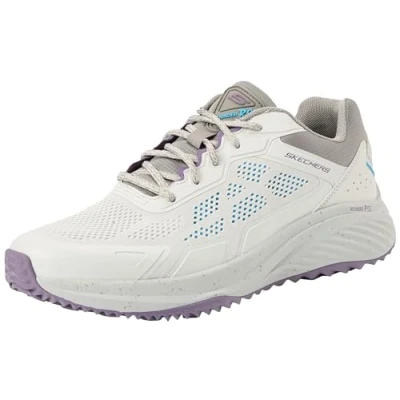 Afbeelding van Skechers Heren Bounder RSE Trainers, grijs Duraleather/Mesh/Multi Trim, 10 UK, Grijze Duraleather Mesh Multi 45 EU