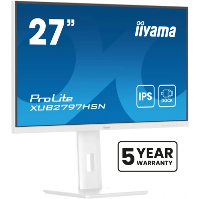 Afbeelding van Iiyama ProLite XUB2797HSN W2 computer monitor 68,6 cm (27 ) 1920 x 1080 Pixels Full HD LED Wit