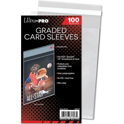 Afbeelding van Graded Card Resealable Bags (100 stuks)