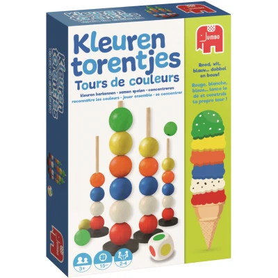 Afbeelding van Kleurentorentjes (NL/FR)