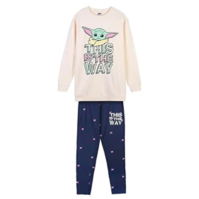 Afbeelding van Pyjama The Mandalorian Beige Vrouw Maat XS