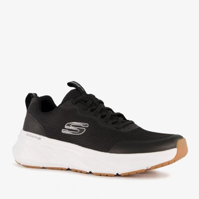 Afbeelding van Skechers Edgeride heren sneakers zwart Maat 44 Extra comfort Memory Foam
