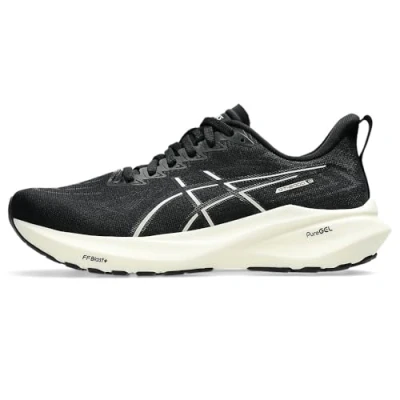 Afbeelding van Asics GT 2000 13, damessneakers, 37,5 EU, Zwart Wit, 37.5 EU