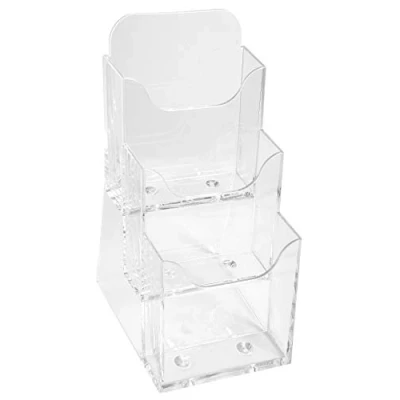 Afbeelding van Exacompta 73158D Presentation aktetas, 11,20 x 11,50 21,80 cm, kristal, 4 stuks