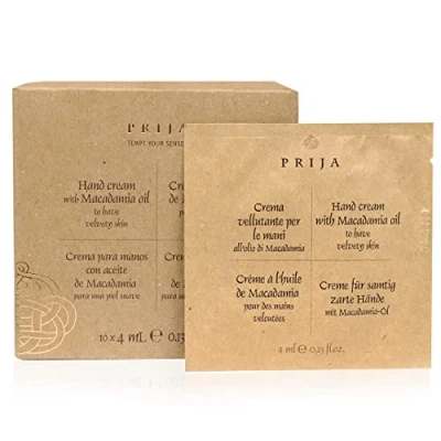 Afbeelding van PRIJA Handcrème met macadamia olie 10st x 4ml