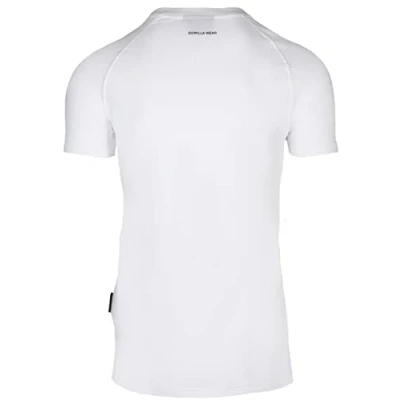 Afbeelding van Gorilla Wear Tulsa Tshirt print, Heren, Maat: Small, White