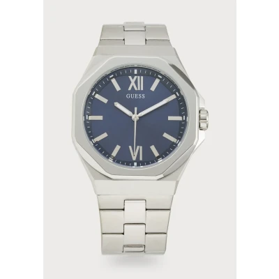 Afbeelding van Guess Emperor Unisex Horloge silvercoloured, Maat: One Size, Silver coloured