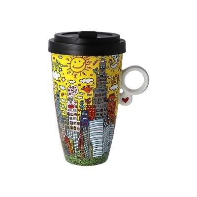 Afbeelding van Goebel Coffee to go beker James Rizzi &quot;My New York City Sunset&quot;