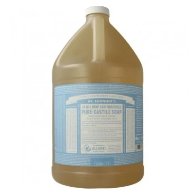 Afbeelding van Dr Bronners Liquid Soap Baby Mild, 3785 ml