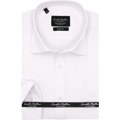 Afbeelding van Getailleerde Zakelijke Heren Overhemd Slim Fit