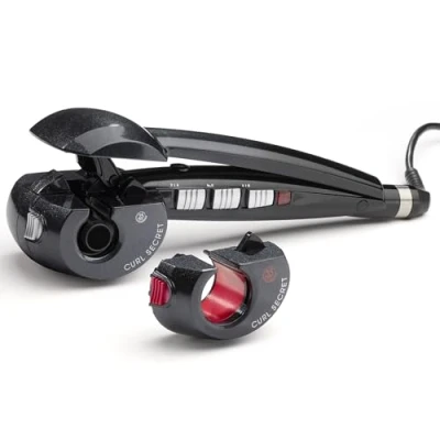 Afbeelding van BaByliss Curl Secret 2 Automatische Krultang C1300E opzetstukken 25 / 35mm 3 soorten krullen