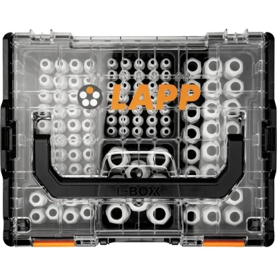 Afbeelding van LAPP 53110050 Wartel assortiment Kunststof Zilver grijs 1 set(s)