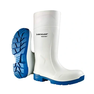 Afbeelding van Dunlop CA61131 Purofort FoodPro Multigrip S4 Wit/Blauw Maat 37 15.036.68.37