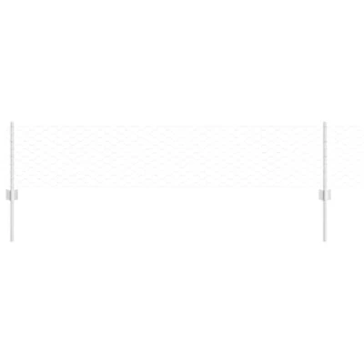 Afbeelding van vidaXL Hekpalen 11 st U Channel 40 cm Gegalvaniseerd Staal, Hexagonaal Hek 0.4x25 m Staal