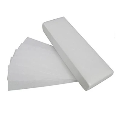 Afbeelding van Professionele papieren waxstrips been lichaam bikini gezicht niet geweven kwaliteit (80 g)