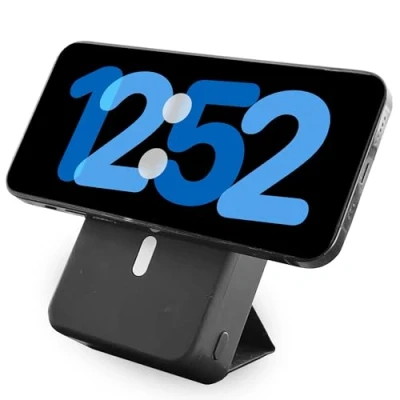 Afbeelding van XtremeMac Powerbank Magnetisch 20.000 mAH USB C/USB A MagSafe Houder Display Zwart