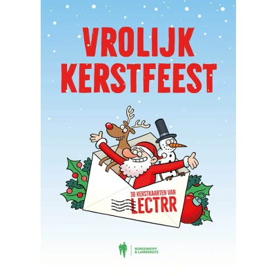 Afbeelding van Vrolijk Kerstfeest: 30 kerstkaarten van Lectrr