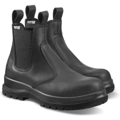 Afbeelding van Carter Chelsea Boot Veiligheidsschoen Werklaarzen Unisex voor heren, Zwart, 40 EU