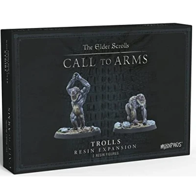 Afbeelding van The Elder Scrolls: Call To Arms Trolls Miniature Game Ongeschilderd