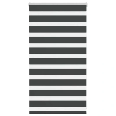 Afbeelding van Zebra rolgordijn 80x100 cm stofbreedte 75,9 zwart