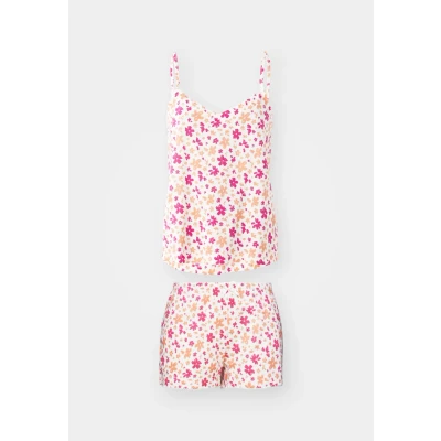 Afbeelding van Lascana LSCN BY Pyjama, Dames, Maat: 32/34, Creme