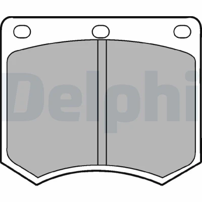 Afbeelding van Delphi Diesel Remblokset LP154