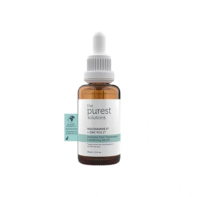 Afbeelding van The Purest Solutions Intensive Pore Tightening &amp; Restoring Serum (Niacinamide 5% + Zink Pca 1%) Natuurlijk, veilig en effectief Veganistisch Wreedheidvrij Milieuvriendelijk (30 ml)