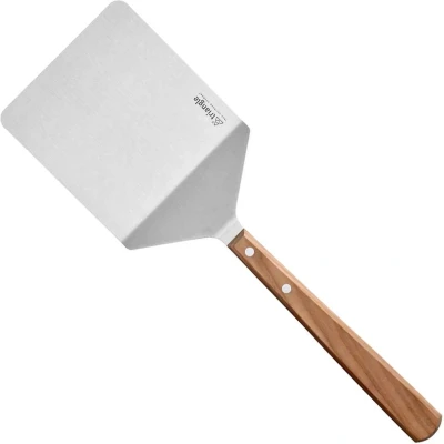 Afbeelding van Triangle Burger Spatel met Kersenhout 14x14 cm Ideaal voor BBQ