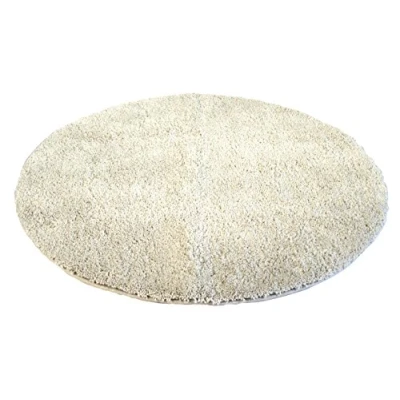 Afbeelding van Kinzler J 10001/30 zilver badmat, microvezel, 90 cm rond