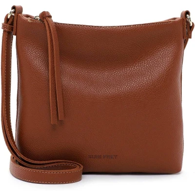 Afbeelding van SURI FREY Schoudertas Orry Crossover Bag Darkcognac Bruine