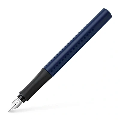 Afbeelding van Vulpen Faber Castell Grip 2011 B klassiek blauw