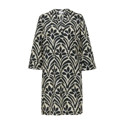 Afbeelding van comma casual identity Jurk, Dames, Maat: 38, Schwarz