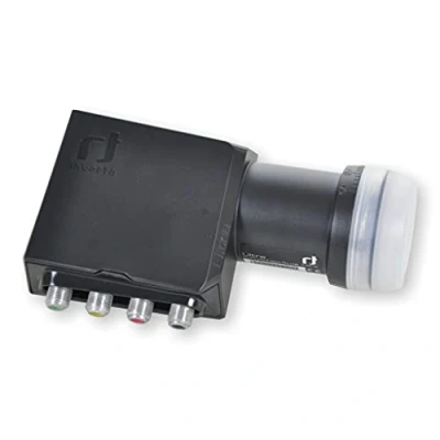 Afbeelding van Inverto IDLT QTL412 ULTRA OPN Quattro LNB Aantal gebruikers: 4 Feed opname: 40 mm Zwart