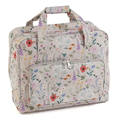 Afbeelding van Naaimachinetas: Mat PVC: Wilde bloemen