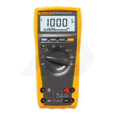 Afbeelding van Fluke true rms ac en dc spanning stroom weerstand capaciteit frequentie displ met achtergrondverl 1592874