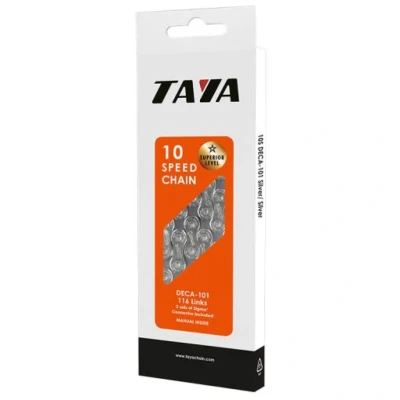 Afbeelding van Taya Ketting deca 101 10 speed 1/2x5/64 116 schakels zilver in doosje