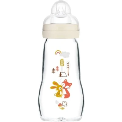 Afbeelding van MAM Voel goed glas Fles_PARENT 260 ml uniseks