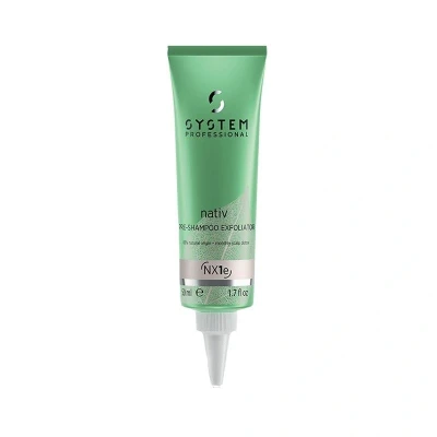 Afbeelding van System Professional Lotion Nativ NX1E Pre Shampoo Exfoliator 50ml