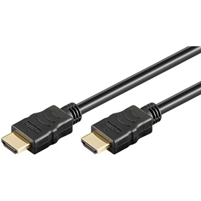 Afbeelding van HDMI kabel versie 2.0 (4K 60Hz + HDR) CCS aders / zwart 2 meter