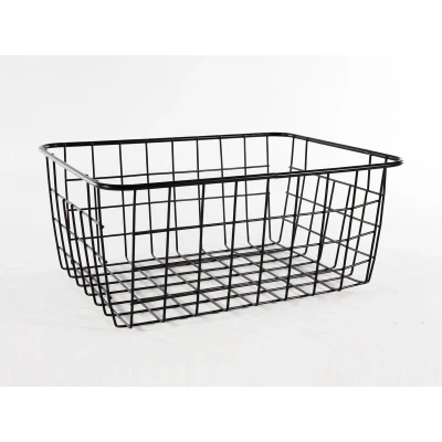 Afbeelding van Draadmand 24X18X10Cm Mat Zwart