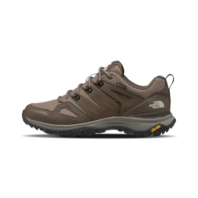 Afbeelding van The North Face Hedgehog Goretex Outdoorschoenen, Heren, Maat: 46, Garnet/smokey brown Imitatieleer/ textiel