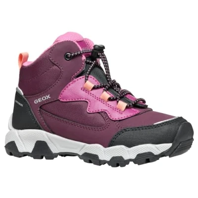 Afbeelding van Geox J Magnetar G. B ABX, meisjessneakers, Rood, 25 EU
