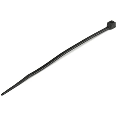 Afbeelding van StarTech.com CBMZT4B kabelbinder Losmaakbare Nylon, Kunststof Zwart 100 stuk(s)