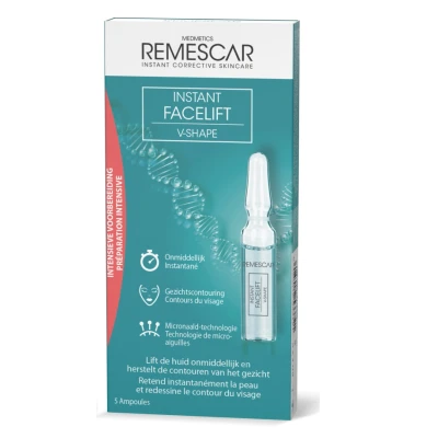 Afbeelding van Remescar Instant Facelift V Shape Ampullen 10ML