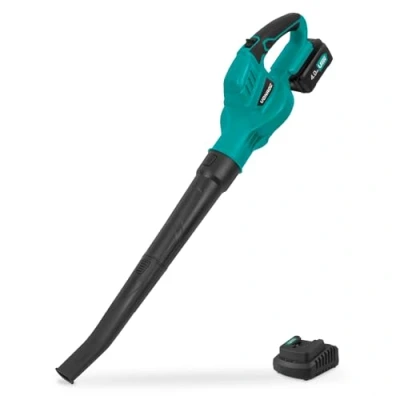 Afbeelding van VONROC accu Bladblazer 20V Luchtsnelheid 180 km/u Luchtvolume 5m3/min Incl. 4.0Ah en snellader
