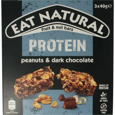 Afbeelding van Eat Natural Crunch Pinda Choco 3 X 45 gram, 3x45 gram