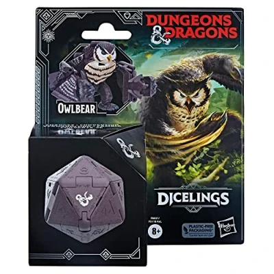 Afbeelding van Hasbro Dungeons &amp; Dragons Dicelings Owlbear Actiefiguur Multicolours
