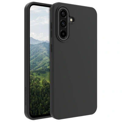 Afbeelding van Samsung Galaxy A36 Hoesje Gerecycled Siliconen en TPU (zacht) dbramante1928 Softcase/Backcover Zwart Telefoonhoesje